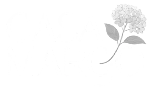 logótipo casa margo - invertido